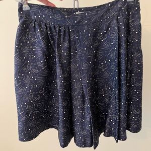 Steven Alan silk short skirt